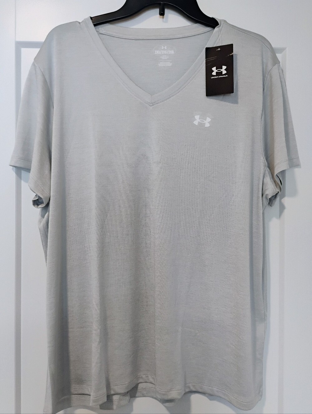 NWT 2XL Under Armour UA Tech SSV Twist V-Neck Active Gym Workout T-shirt Tee NEW